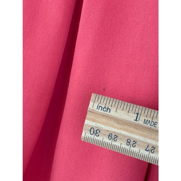 Forever 21 Womens Small Strapless Formal Orange Rose Dress Prom Cocktail Wedding - Picture 9 of 12